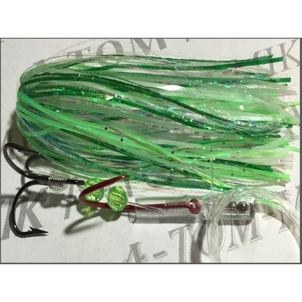 A-Tom-Mik Tournament Live Fly Green Crinkle Lime  L205