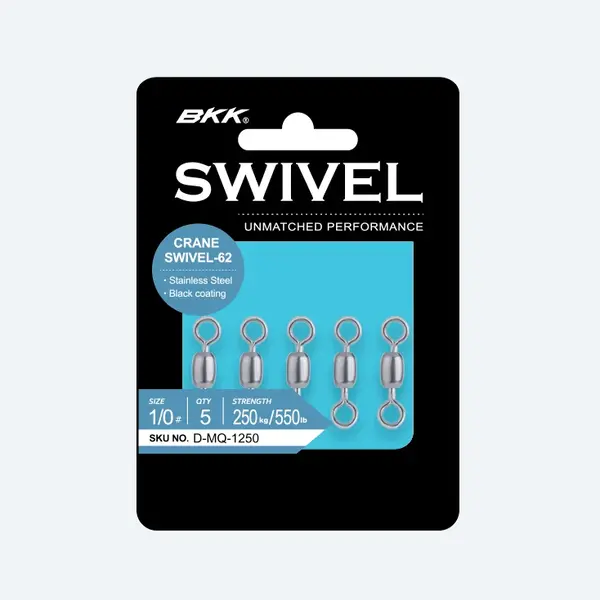BKK Crane Swivel Size #6 10-pk
