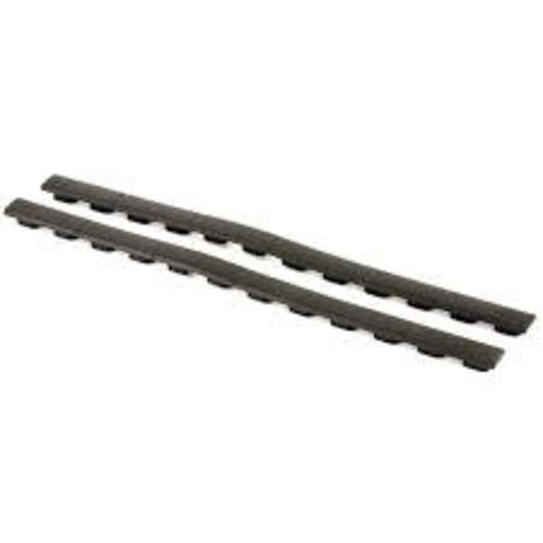 Magpul Industries Corp MLOK Rail Covers 9.50 Black Rubber Type 1 -2pr