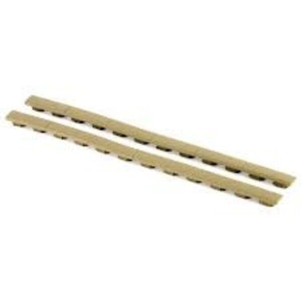 Magpul MLOK Rail Covers 9.50 FDE Rubber Type 1 -2pr