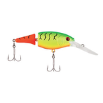 Berkley Flicker Shad Jointed 2" Firetail MF Hot Firetiger 5-7’ Dive