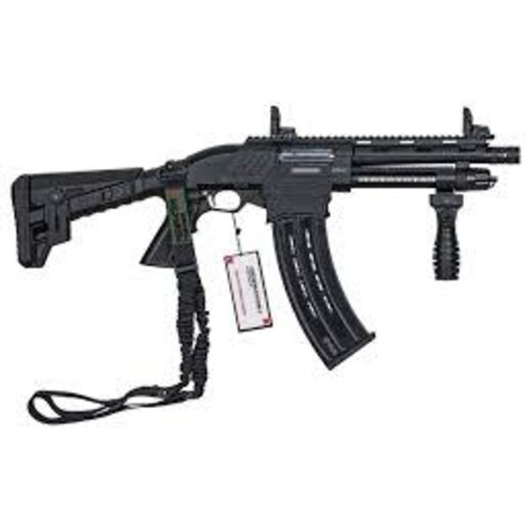 Federation Firearms Shorty, 12ga 3″ Magazine-Fed Pump Action Shotgun (Black)