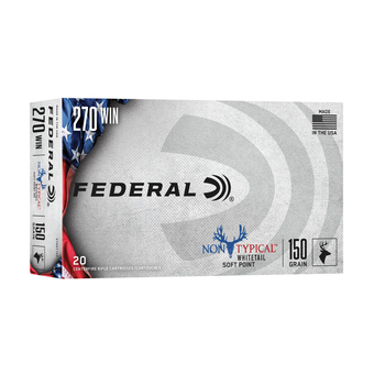 Federal Federal Non Typical 270 Win 150gr Whitetail Ammunition