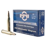 PPU 300 Win Mag 180gr Soft Point Ammunition