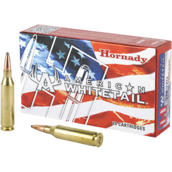 Hornady 243 WIN American Whitetail, Interlock BTSP 100 Grain Box of 20 #8047