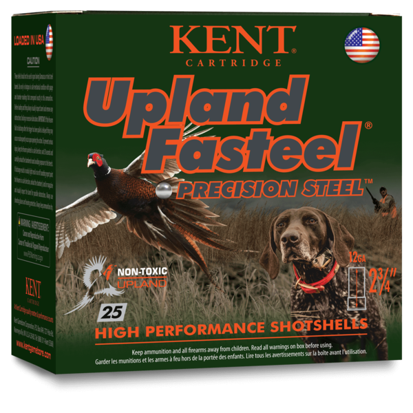 Kent Kent Upland Fasteel Upland Ammo 12ga 2-3/4" #6 Shot 25 Rounds