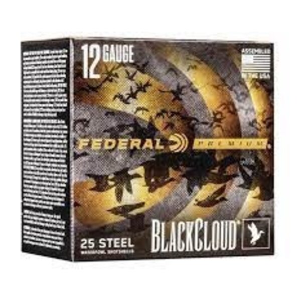 Federal Federal BlackCloud 12ga 3" 1 1/4oz #2 Steel 1450fps Ammunition Box of 25