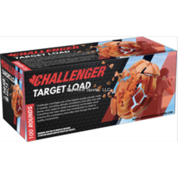 Challenger Challenger 12ga Target #8, 3dr, 1-1/8oz  1200fps (4 Boxes of 25)