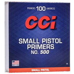 CCI CCI #500 Small Pistol Primers Box of 100