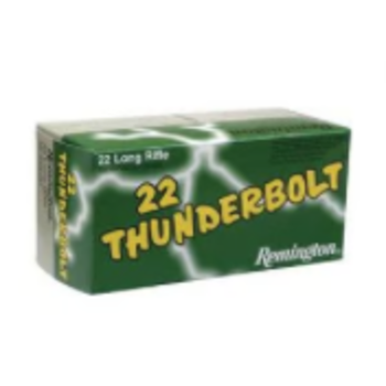 Remington Remington Thunderbolt Ammo 22 LR 40gr Round Nose 50 Rounds