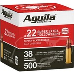 Aguila Aguila 22 LR Super Extra HP HV Ammunition Box of 500  (1280fps)