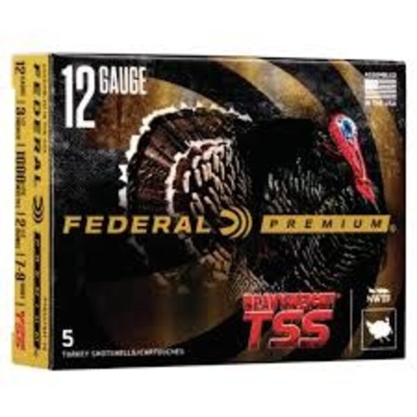 Federal Federal Premium TSS Ammo, 12ga 3.5" 2-1/4oz #7 Shot