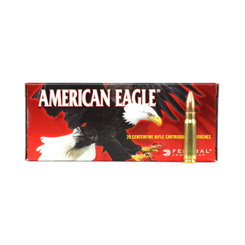 American Eagle 7.62 x 39 FMJ.  124gr Box of 20