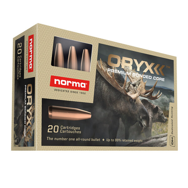 Norma Norma Oryx Pro Hunter 308 Win, 180 Gr Ammunition Box of 20