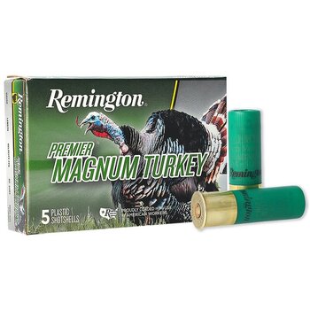 Remington Ammunition Premier Magnum Turkey 12 Gauge 3 2 oz 5 Shot 5 Per Box