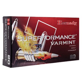 Hornady Superformance .204 Ruger 40Gr V-Max Ammunition
