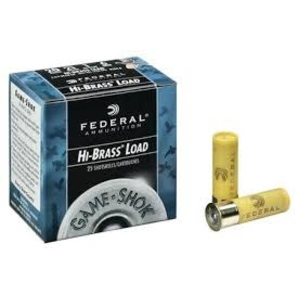 Federal GAME-SHOK GAME LOAD SS 20GA 2-3/4" 2-1/2DE 7/8OZ #6 AMMO 25RD