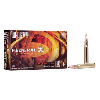Federal Federal Fusion Rifle Ammo 30-06 Springfield 165gr 2790fps 20 Rounds