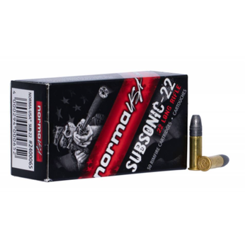 Norma Norma 22 LR Tac-22 Subsonic 40gr HP Ammunition Box of 50