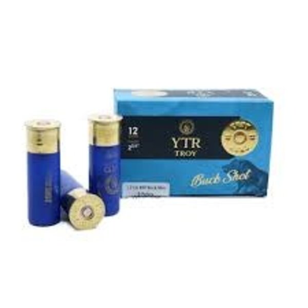 Troy YTR 23/4. 12ga  Buck Shot 1oz Slug Box of 10rds