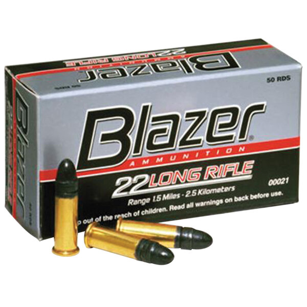 CCI CCI Blazer Ammo 22LR 40gr Lead Round Nose 50 Rounds
