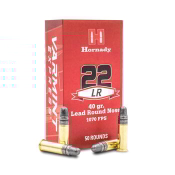 Hornady Hornady Varmint Express Ammunition, 22 Long Rifle 40 Grain, Lead Round Nose - Box of 50