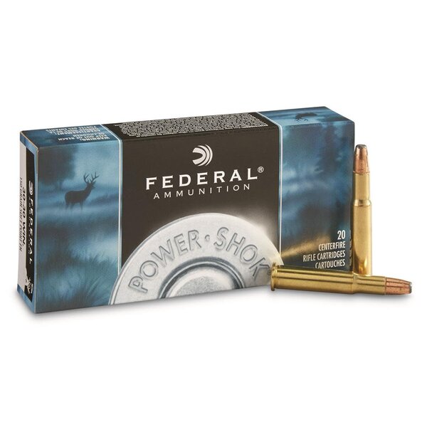 Federal Federal Power-Shok Ammo, 30-30 Win 150gr Soft Point