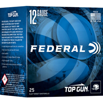 Federal Top Gun 12 Gauge 2-3/4-in 1-oz #8 Target Loadsl 1250 FPS Case of 250