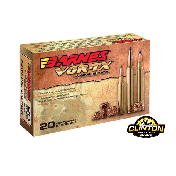 Barnes VOR-TX .260 Winchester Tipped TSX Ammunition