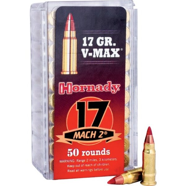 Hornady 17 Mach 2 17Gr V-Max