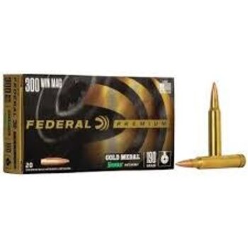 Federal Premium 300 Win Mag  190gr Sierra Matchking