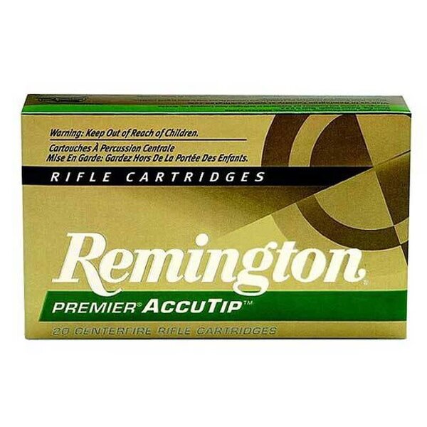 Remington Remington Premier AccuTip-V .204 Ruger Ammunition 20 Rounds AccuTip 32 Grains 29218