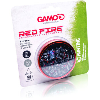 Gamo Red Fire Airgun Pellets, .22 cal, 15.4 gr, Polymer Tip