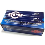PPU 44 Rem Mag 240gr FP Jacketed Ammunition Box of 50