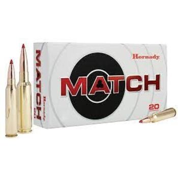 Hornady 308 WIN 168 GR BTHP Match Ammunition