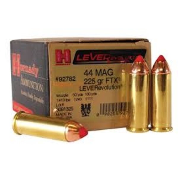 Hornady Leverevolution 44Mag 225gr FTX