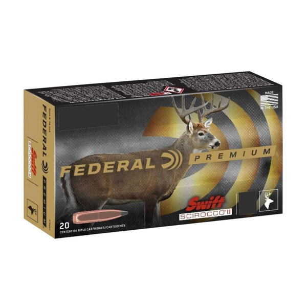 Federal Federal P270SS1 Premium 270 Win 130 gr Swift Scirocco II 20 Per Box