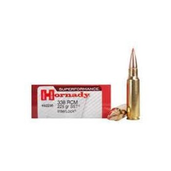 Hornady Superformance SST Ammo 338 Win Mag 225gr 20 Rounds