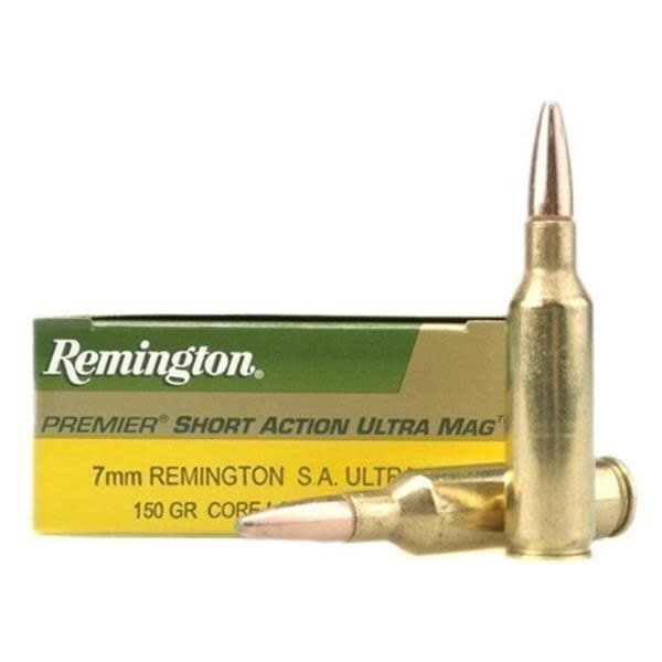 Remington Remington Premier 7mm Rem SA Ultra Mag 160gr Nosler Ammunition