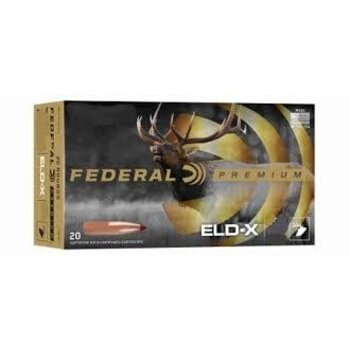 Federal Premium ELD-X Rifle Ammunition .243 Win 90gr HP 3100 fps 20/ct