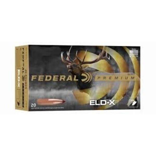 Federal Cartridge Co. Federal Premium ELD-X Rifle Ammunition .243 Win 90gr HP 3100 fps 20/ct