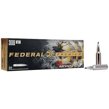 Federal Federal Terminal Ascent Rifle Ammuntion .300 WSM 200 gr 2810 fps 20/ct