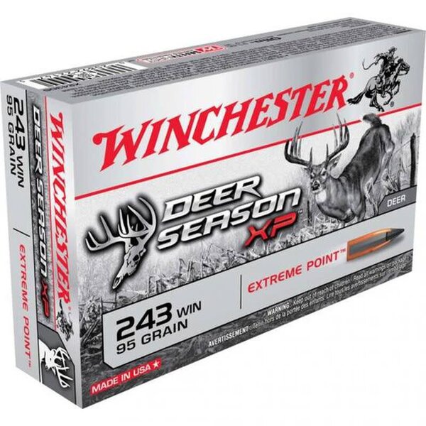Winchester Winchester XP .243 Win 95 Grain XP PT 20 Round Box