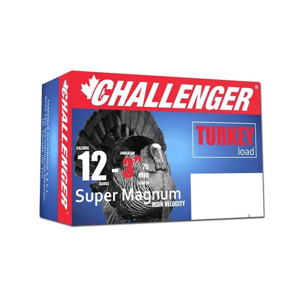 Challenger 12ga 3" 2 OZ #5 Turkey Loads Box of 10