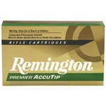 Remington Premier Accutip Rifle Ammunition PRA17RA, 17 Remington, Accutip-V, 20 GR, 4250 fps, 20 Rd/bx