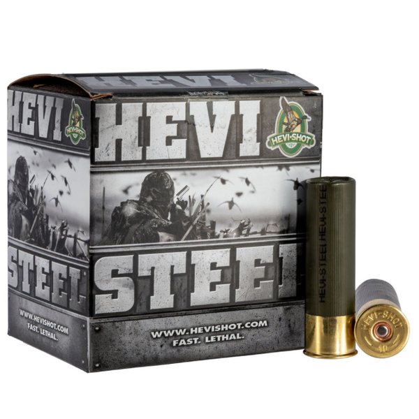 Hevi-Shot Hevi-Shot Hevi-Steel Ammo 12ga 2.75" 1-1/8oz #4 Shot 25 Rounds