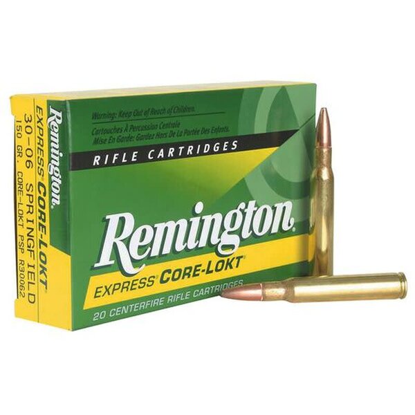 Remington Remington Express .338 Winchester Magnum Ammunition 20 Rounds 225 Grain Core-Lokt PSP Soft Point Projectile 2780fps