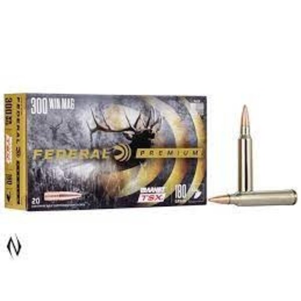 Federal Federal Premium Vital-Shok Ammo 300 Win Mag 180gr Barnes TSX