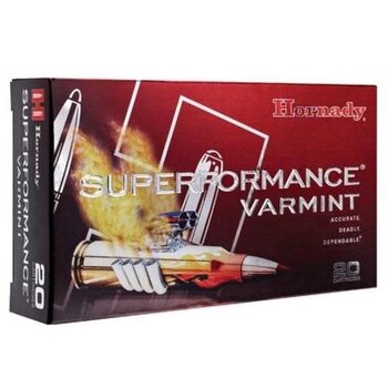 Hornady Superformance Ammo 223 Rem 53gr V-Max 20 Rounds