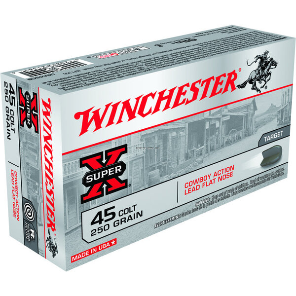 Winchester Winchester 45 Colt 250gr Cowbow Action LFN Box of 50